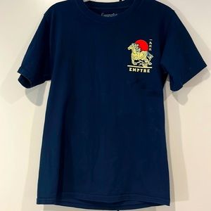 Empyre Mens Stallion Horse Navy Tee Shirt